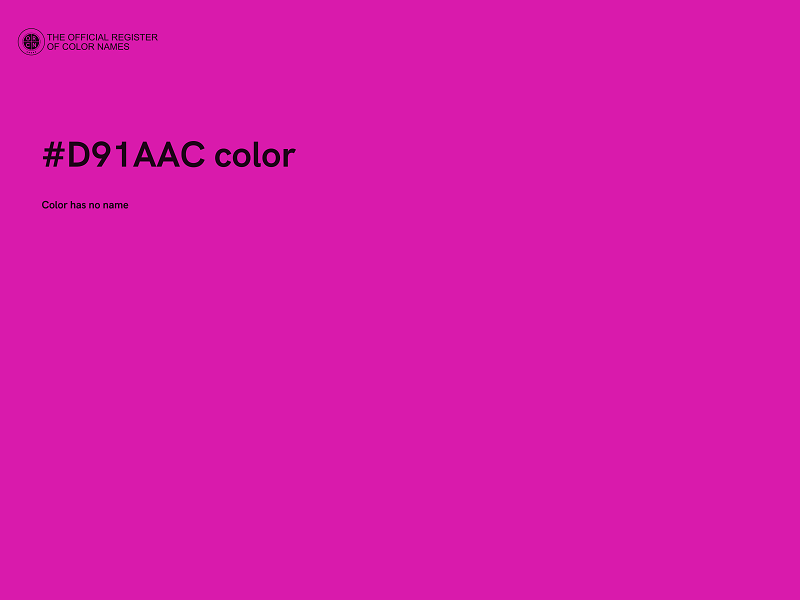 #D91AAC color image