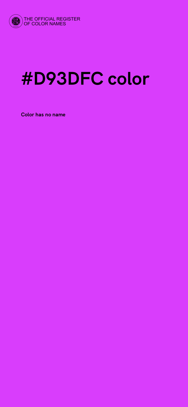 #D93DFC color image