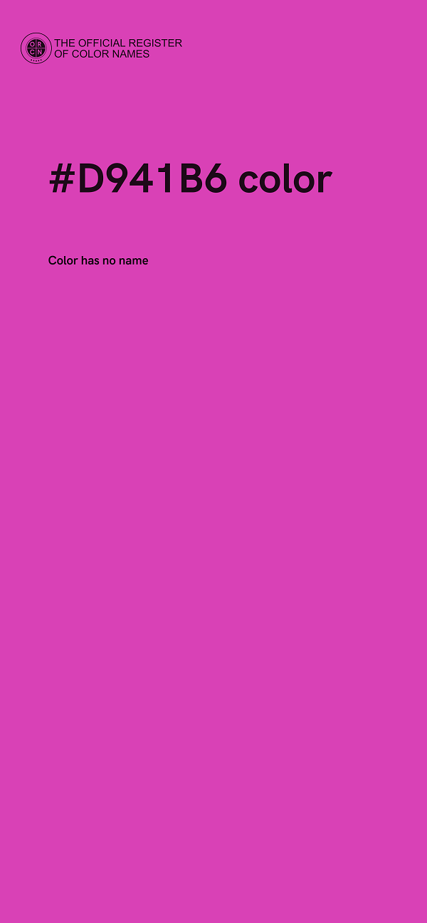 #D941B6 color image