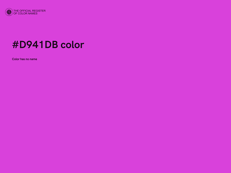 #D941DB color image