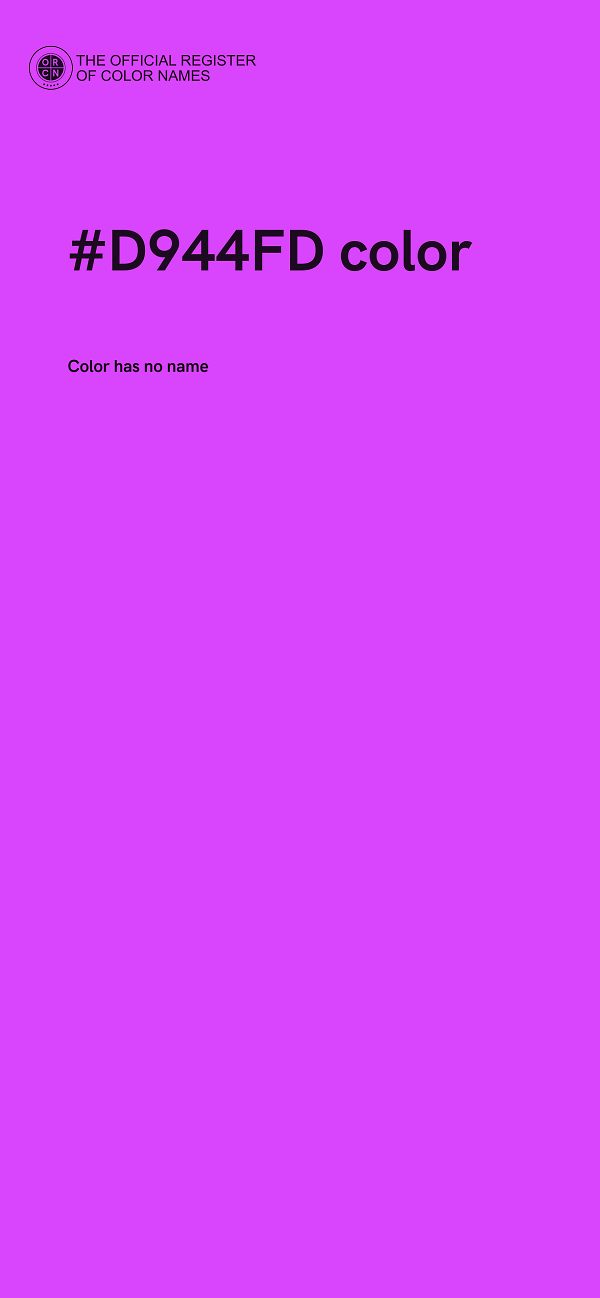 #D944FD color image