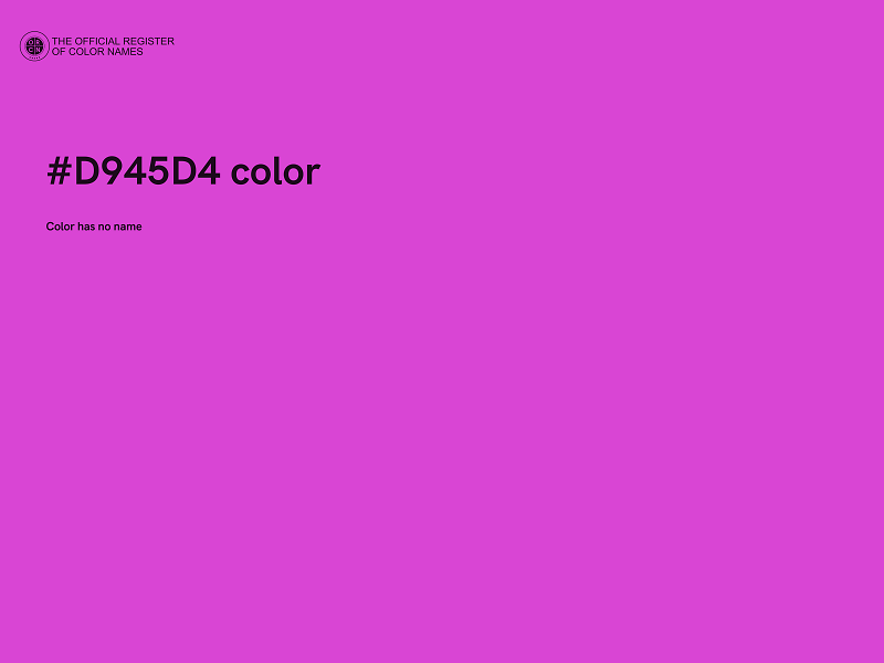 #D945D4 color image