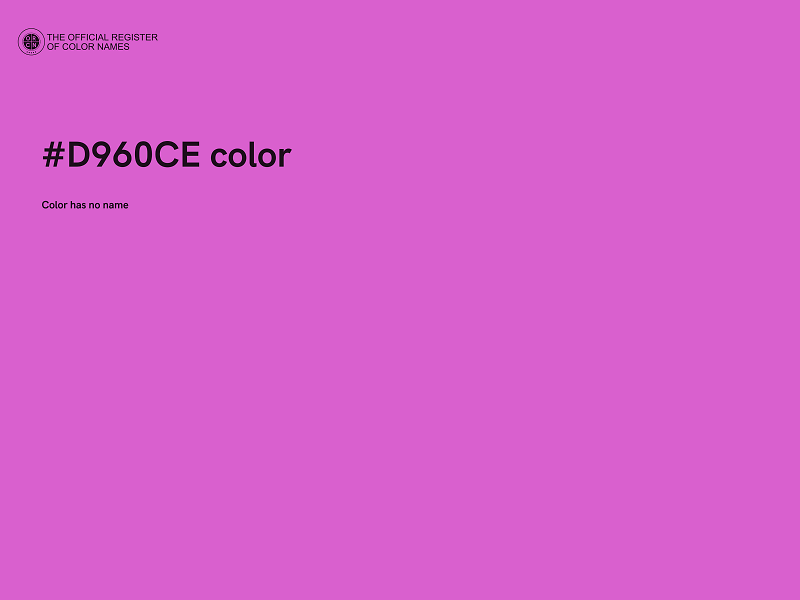 #D960CE color image