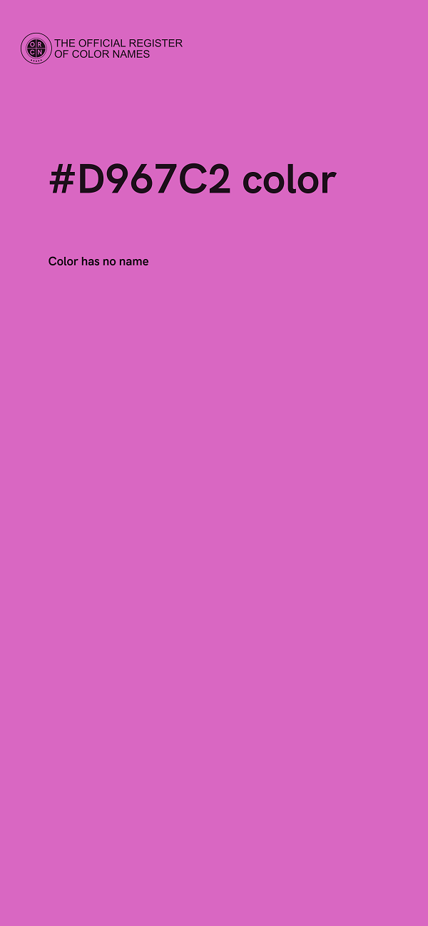 #D967C2 color image