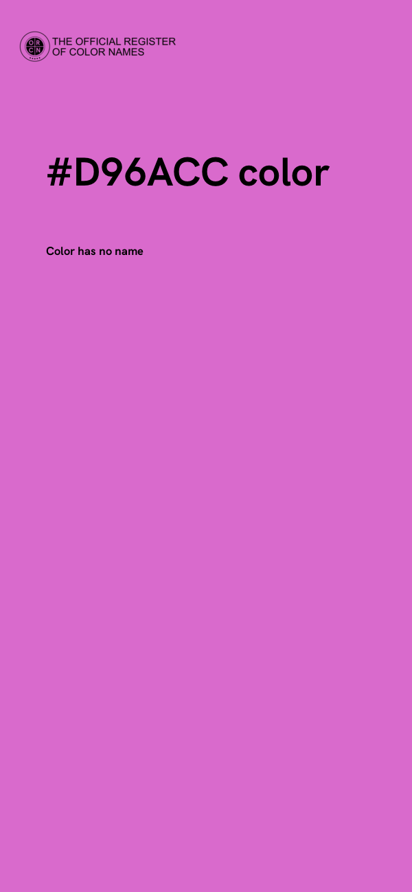 #D96ACC color image