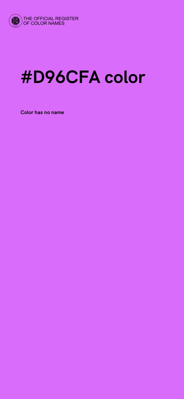 #D96CFA color image