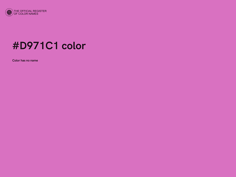 #D971C1 color image