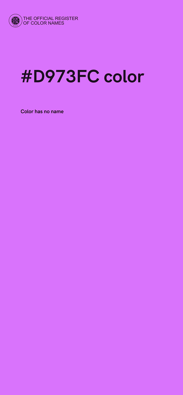 #D973FC color image
