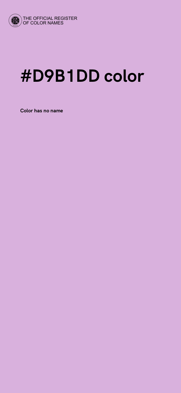 #D9B1DD color image