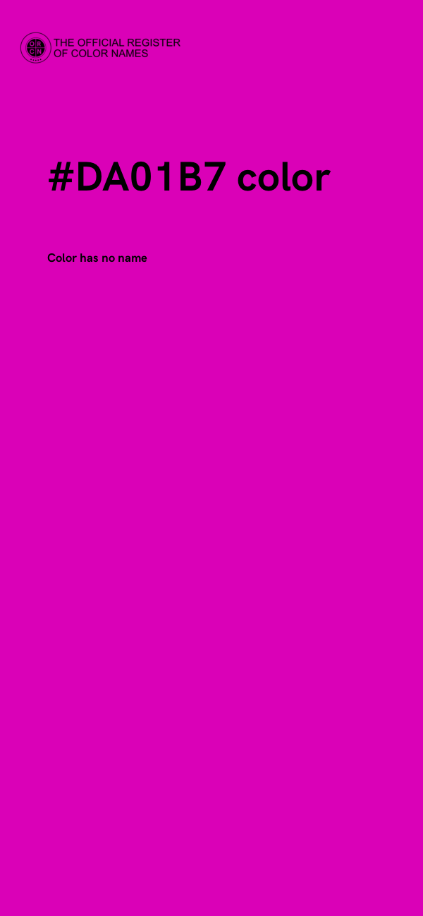 #DA01B7 color image