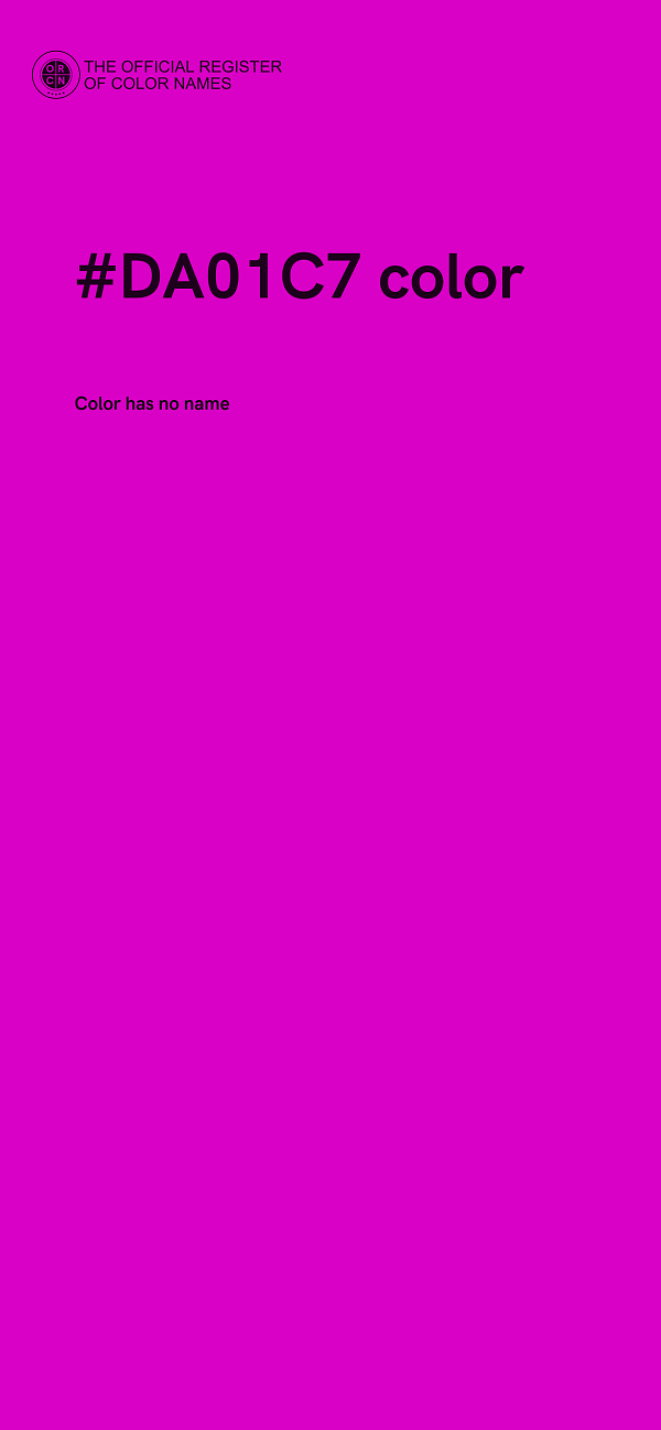 #DA01C7 color image