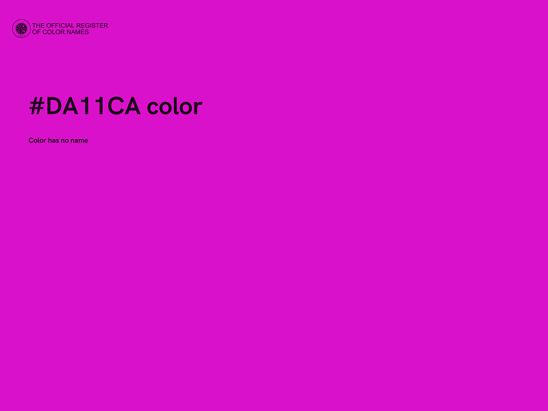 #DA11CA color image