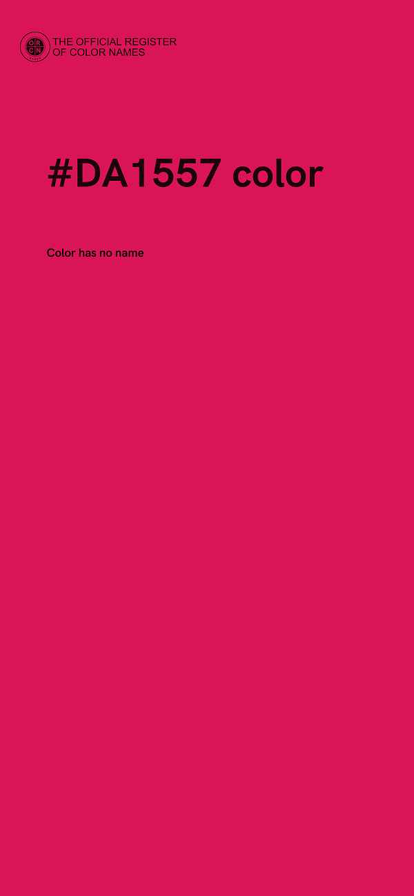 #DA1557 color image