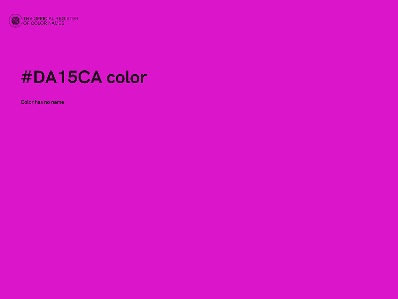 #DA15CA color image