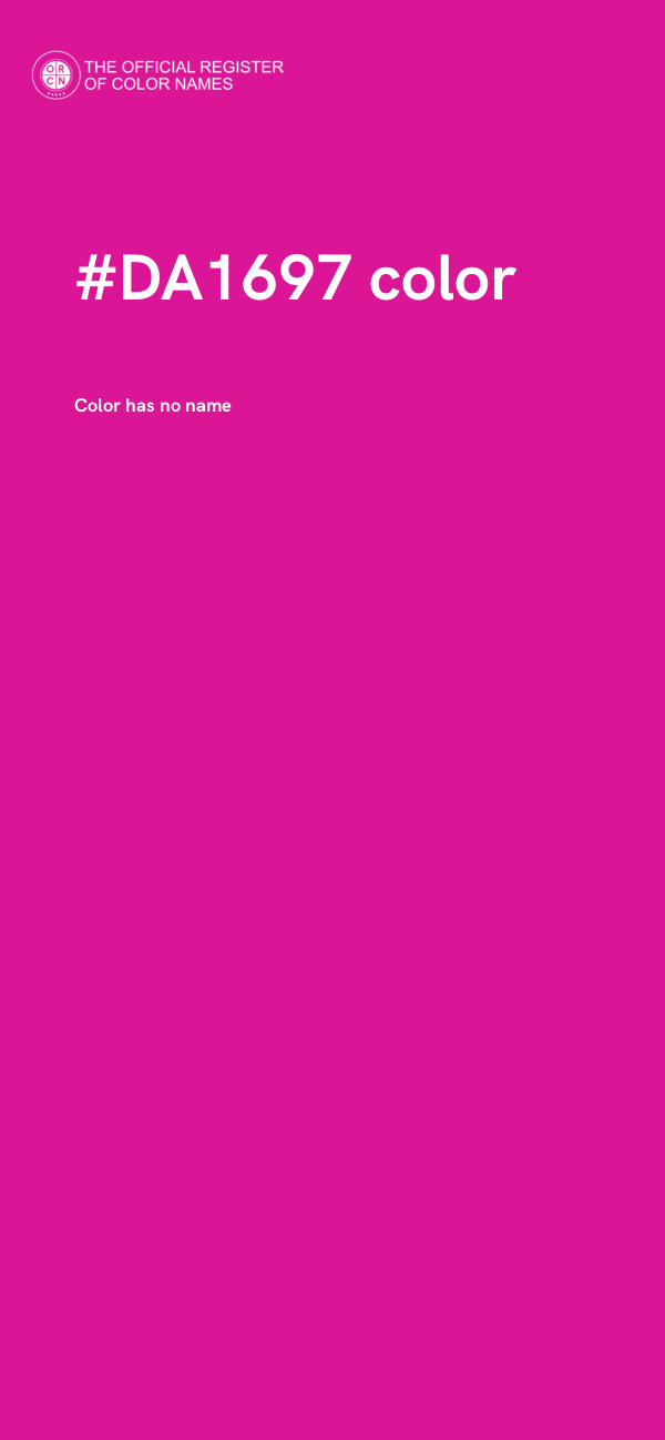 #DA1697 color image