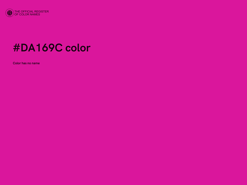 #DA169C color image