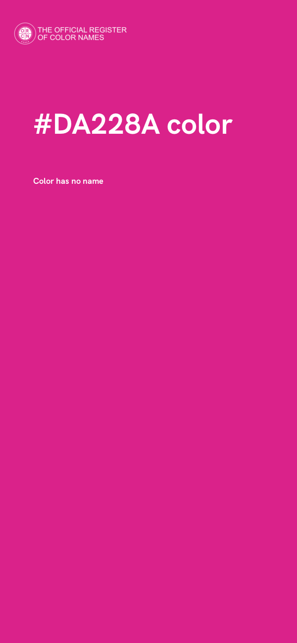 #DA228A color image