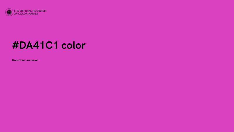 #DA41C1 color image