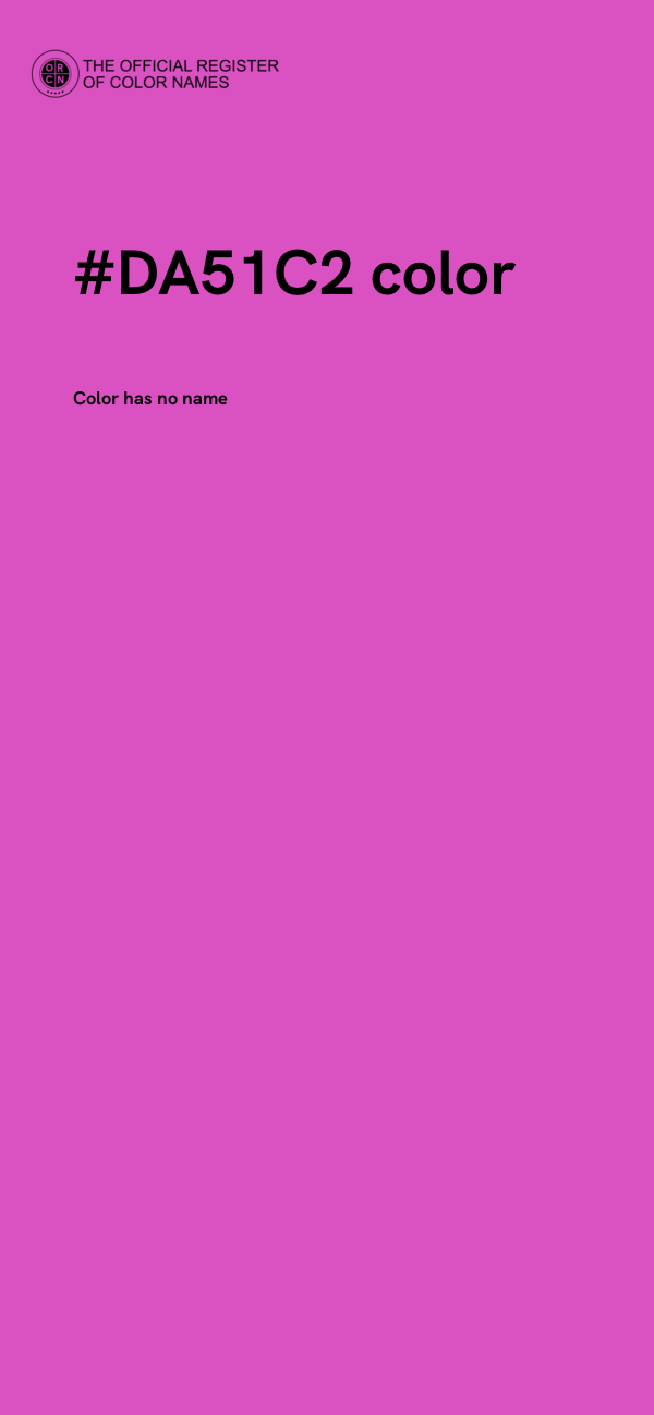 #DA51C2 color image