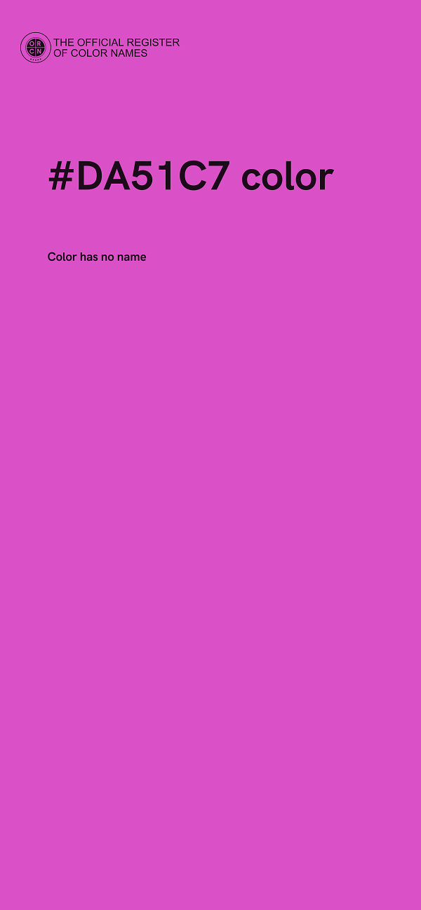 #DA51C7 color image
