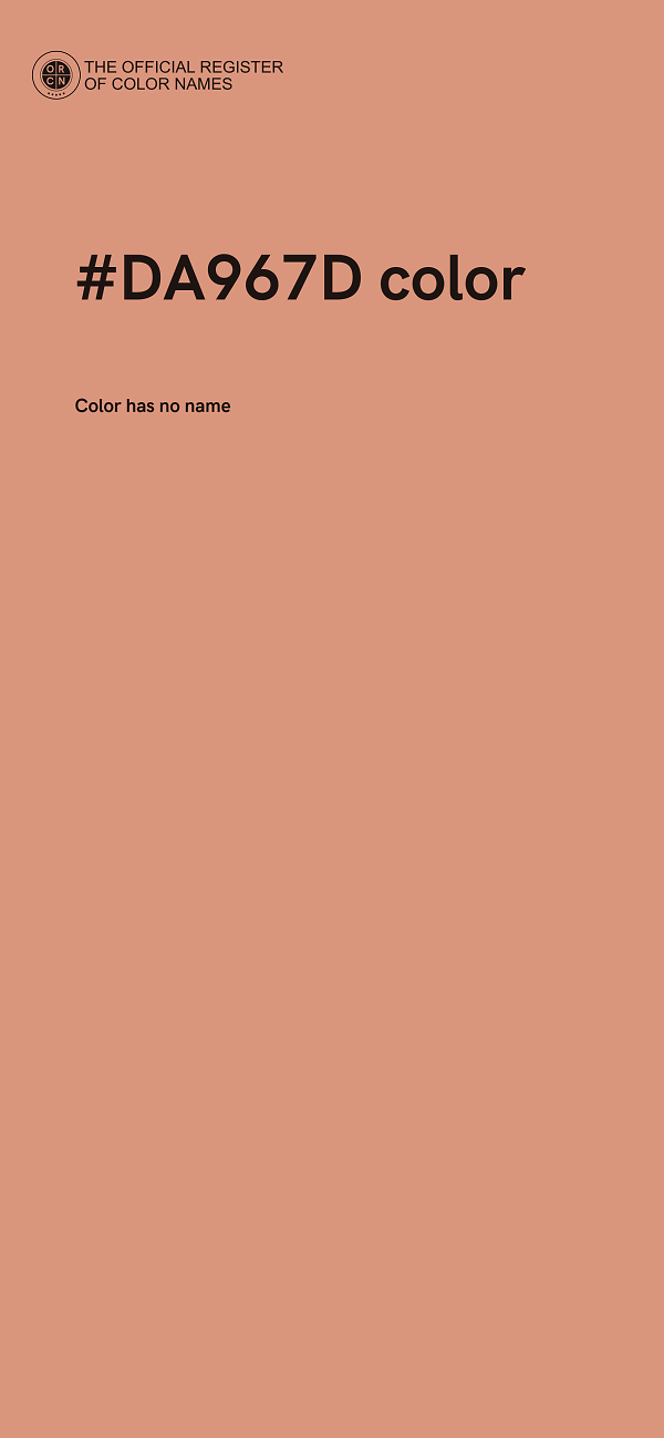 #DA967D color image