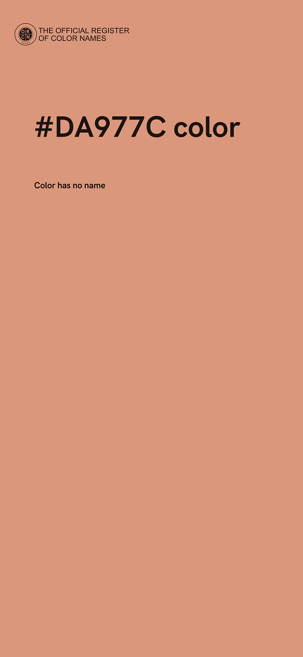 #DA977C color image