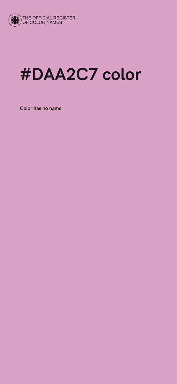 #DAA2C7 color image