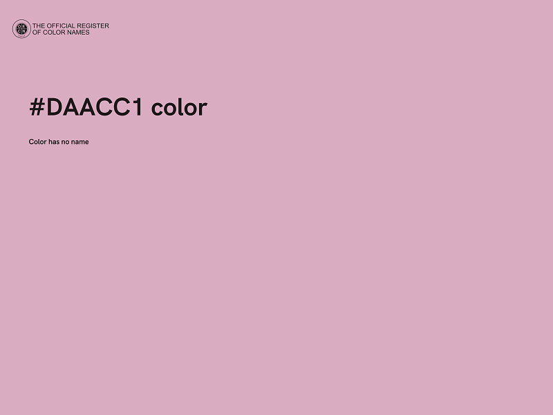 #DAACC1 color image