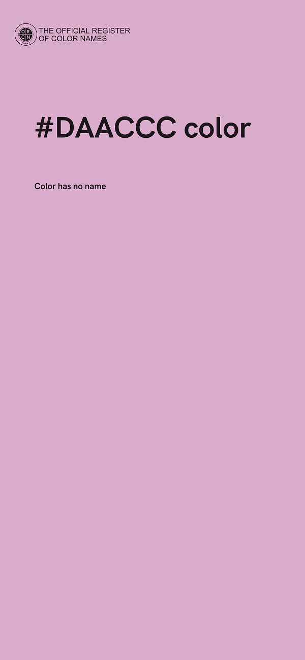#DAACCC color image
