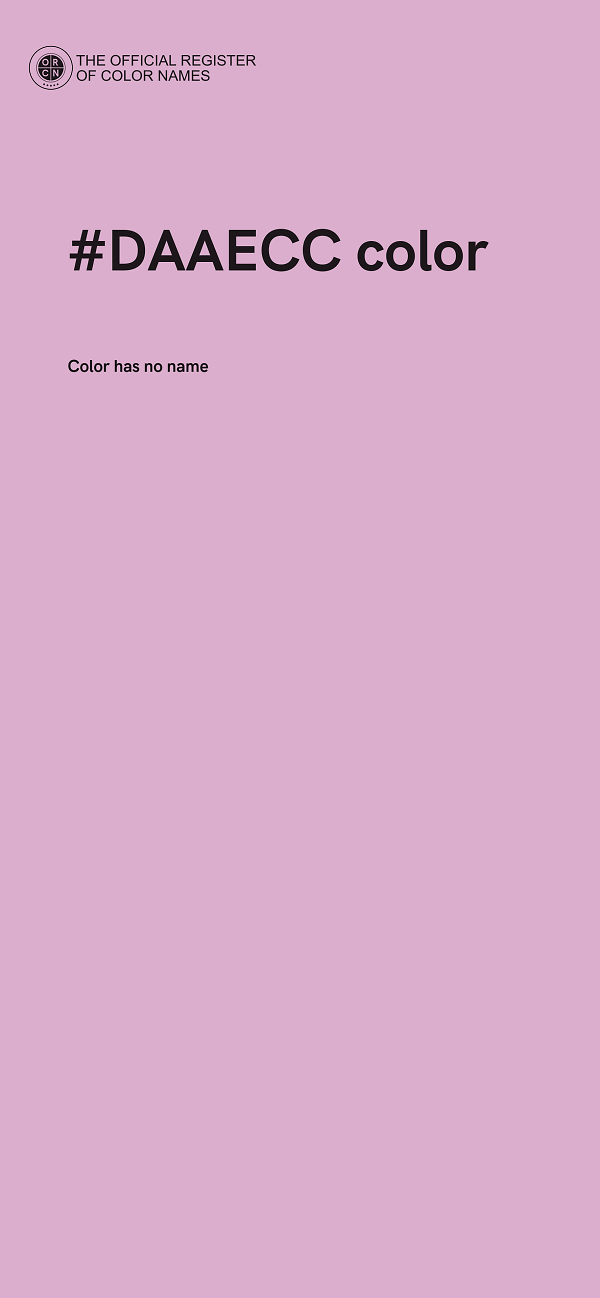 #DAAECC color image
