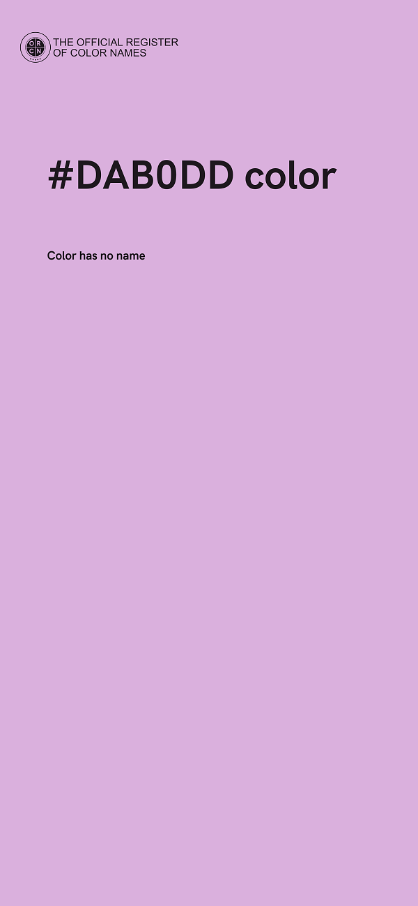#DAB0DD color image