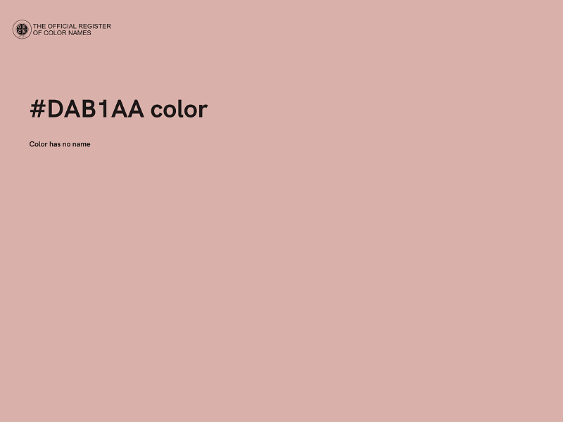 #DAB1AA color image