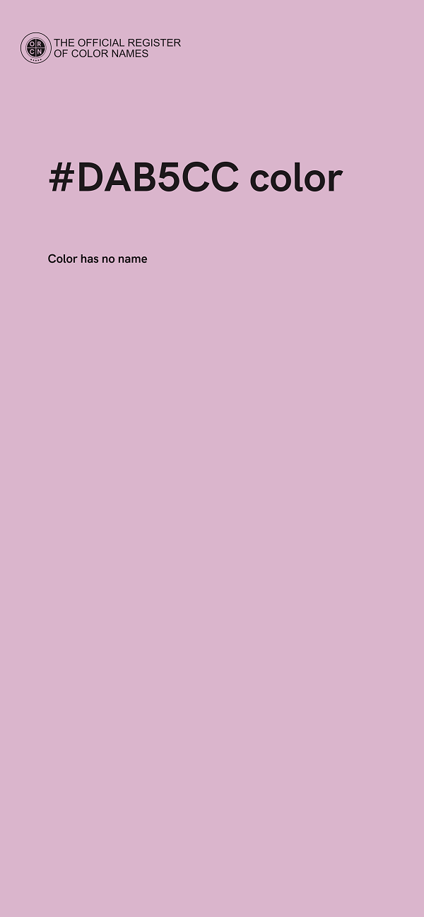 #DAB5CC color image
