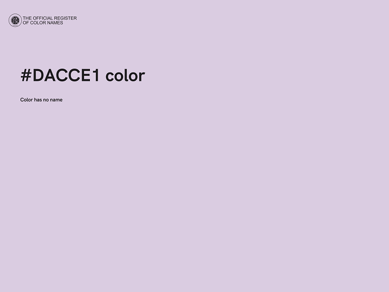 #DACCE1 color image