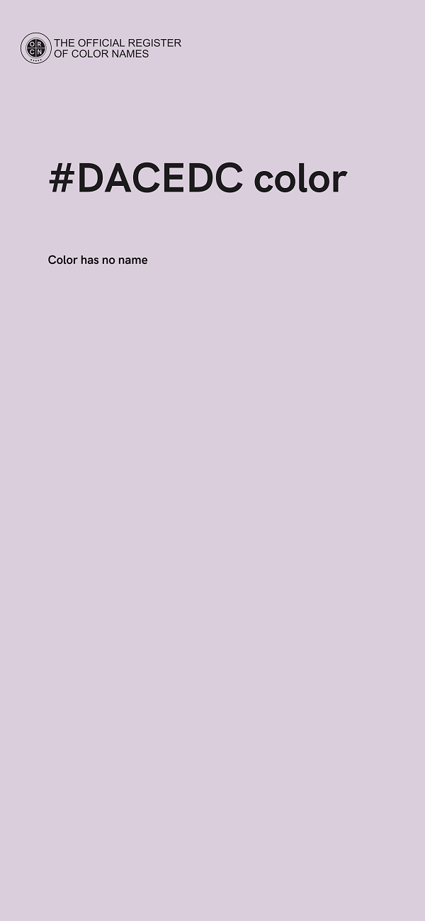 #DACEDC color image