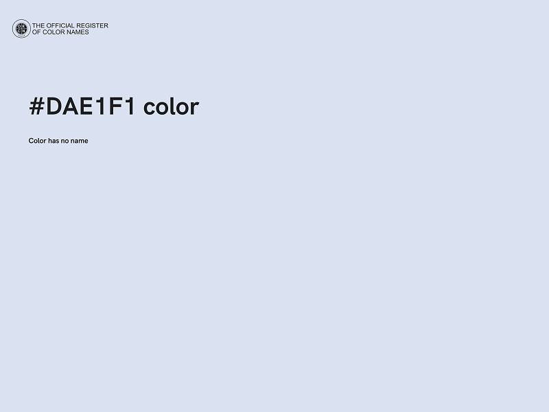 #DAE1F1 color image