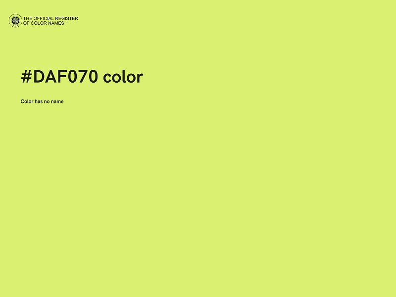 #DAF070 color image