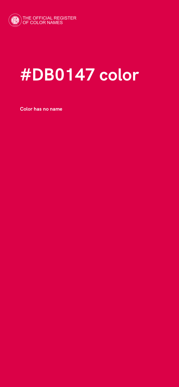 #DB0147 color image