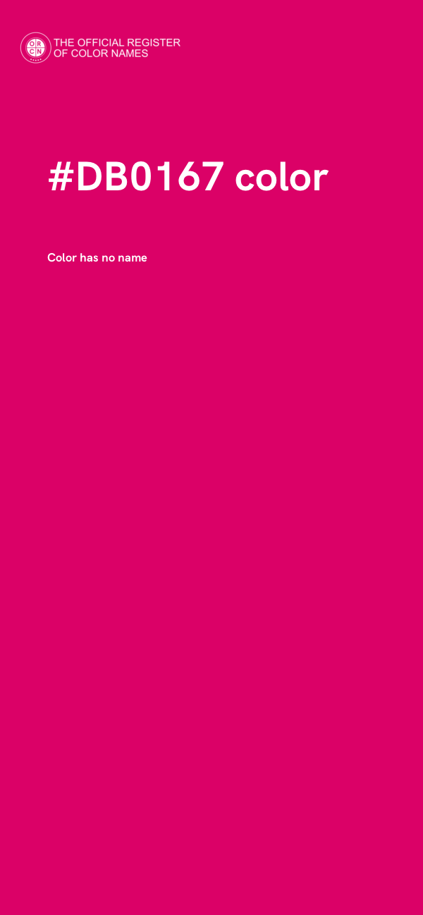 #DB0167 color image