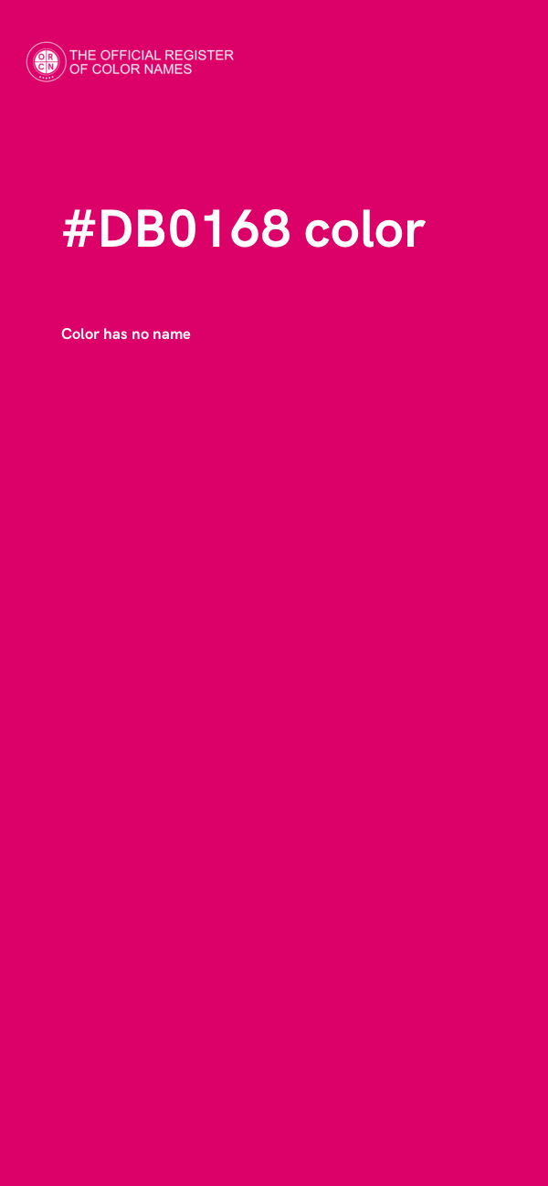 #DB0168 color image