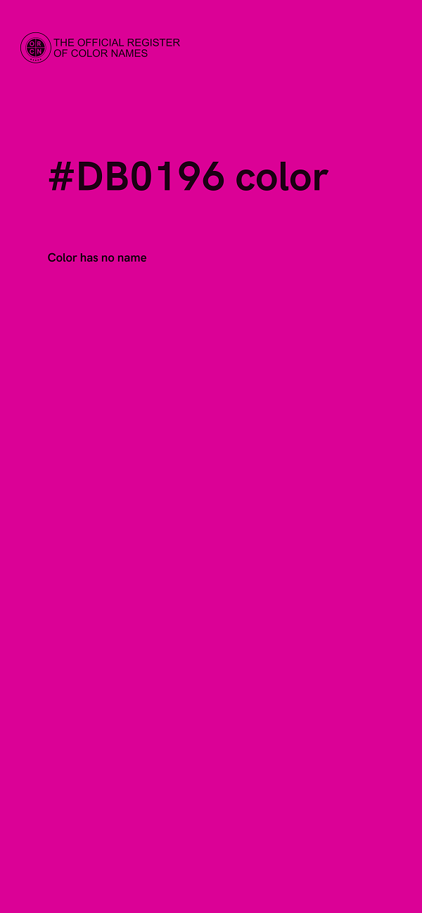 #DB0196 color image
