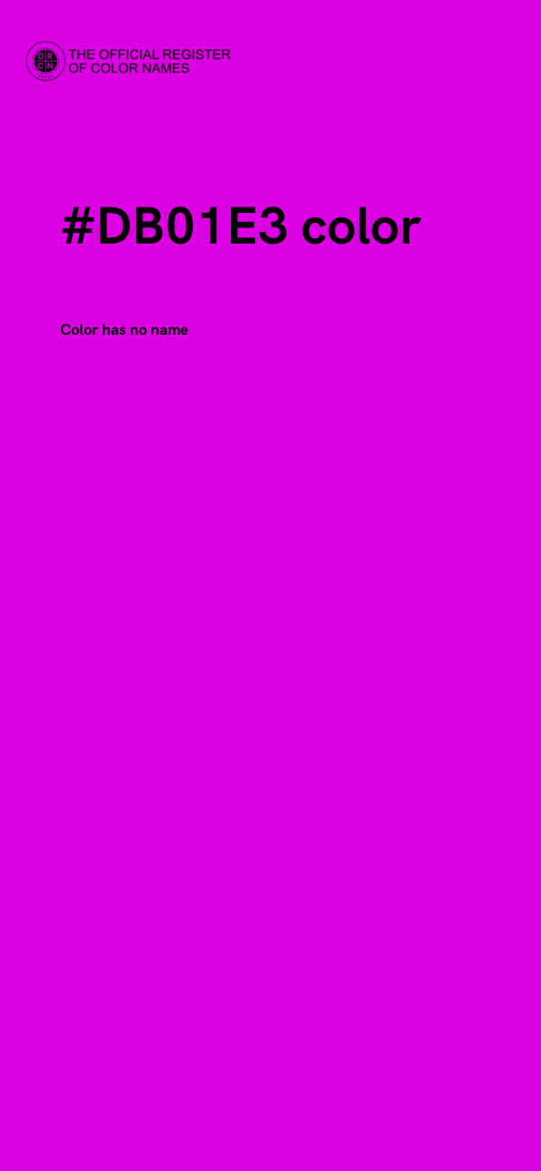 #DB01E3 color image