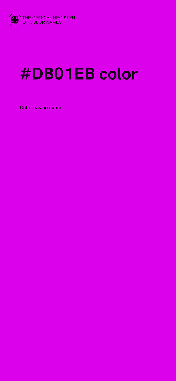 #DB01EB color image