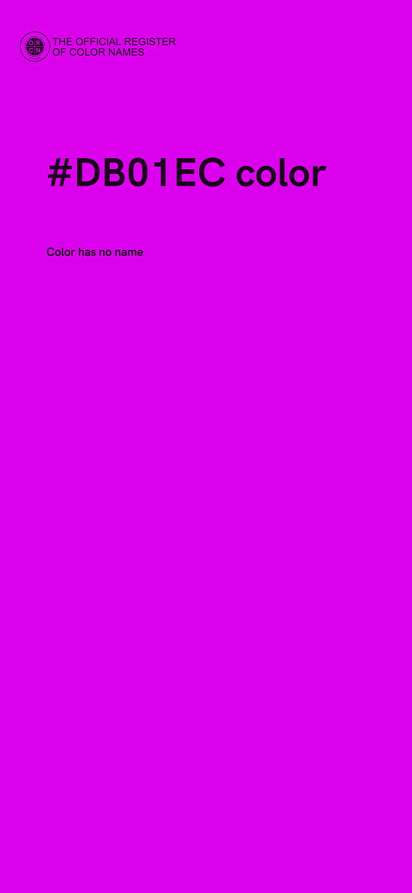 #DB01EC color image
