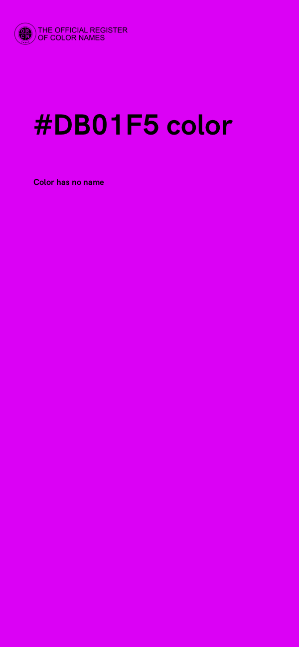 #DB01F5 color image