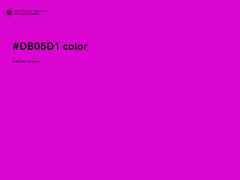 #DB05D1 color image