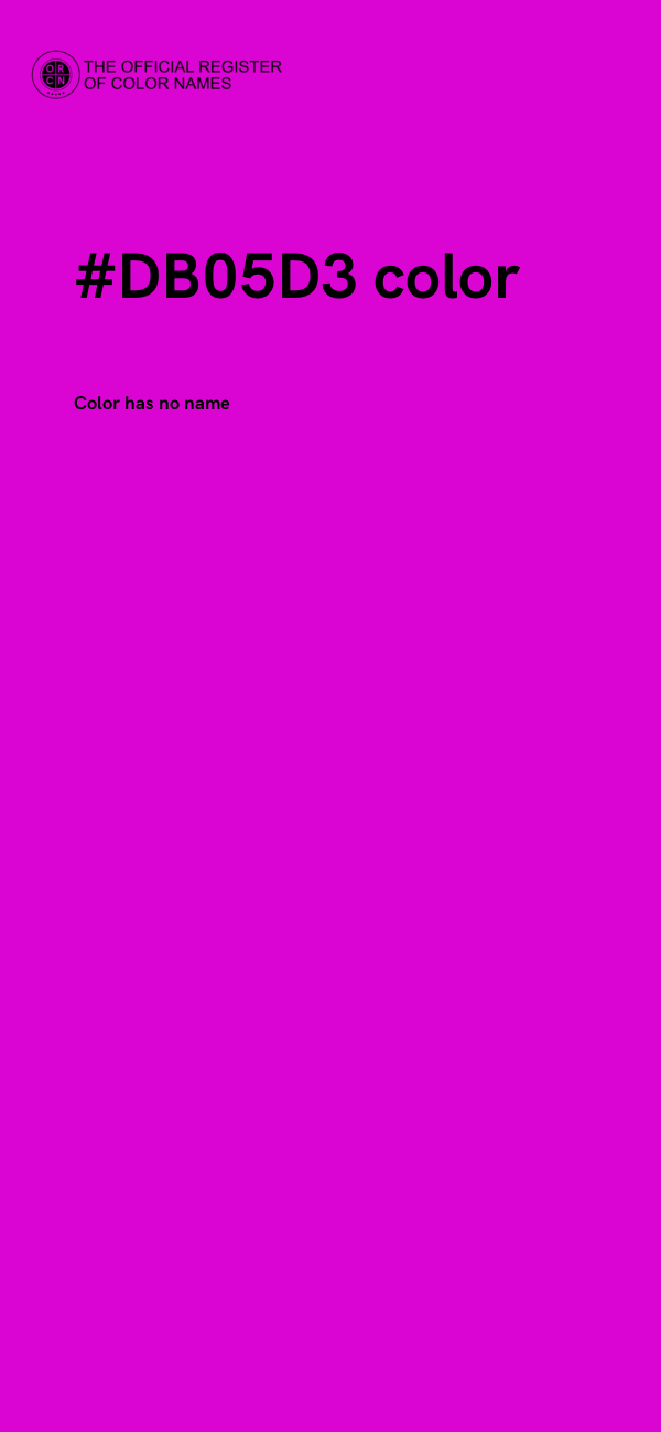 #DB05D3 color image