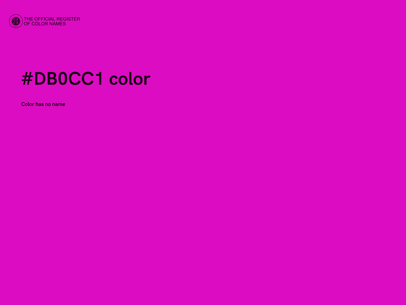 #DB0CC1 color image