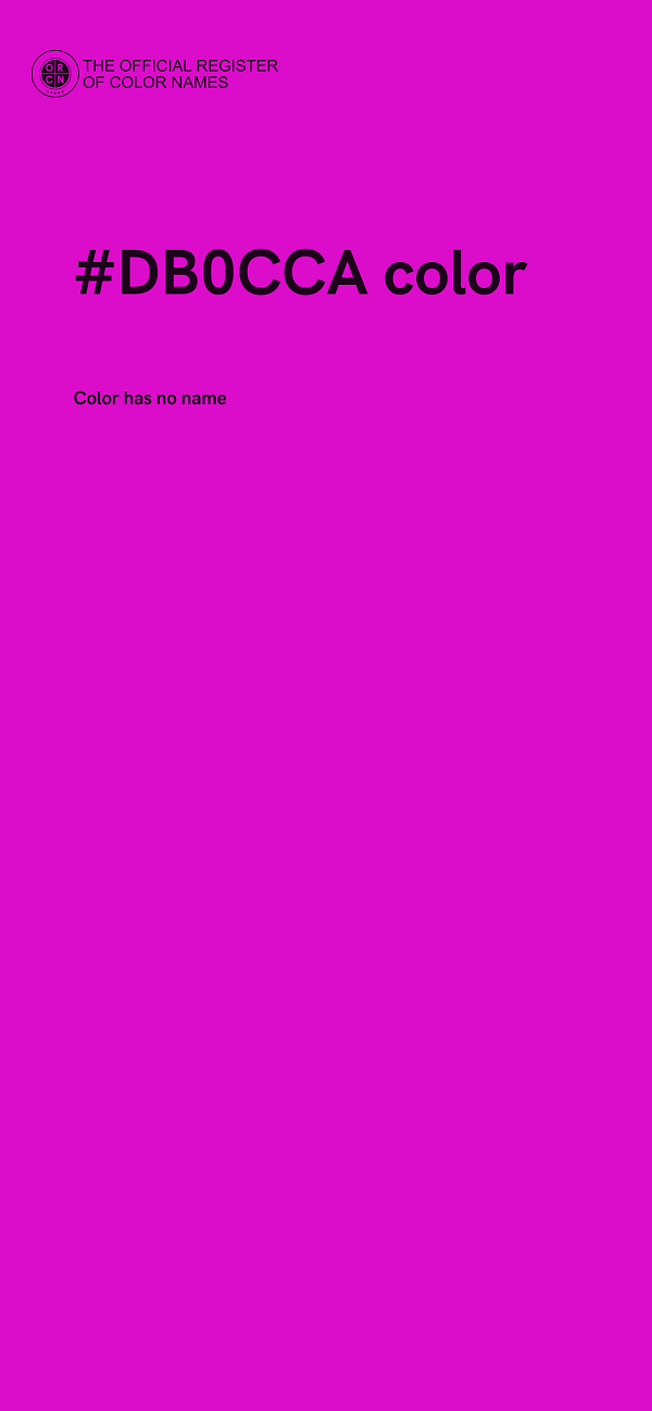 #DB0CCA color image