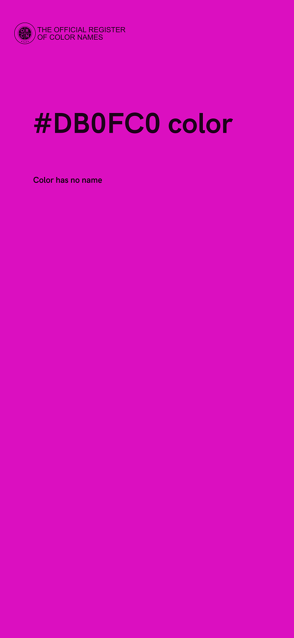 #DB0FC0 color image